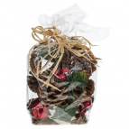 Изделие декоративное " Новогодняя композиция", L12 W9 H22 см