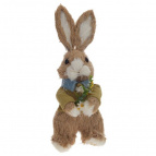 Фигурка декоративная "Заяц", L12 W13 H28 см