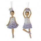 Фигурка декоративная подвесная "Девочка", L5 W3 H12,5 см, 2в.