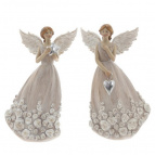 825005 Фигурка декоративная "Ангел", L10 W6,5 H17 см, 2в.