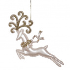 Новогоднее украшение "Олень", 11x1x17.5 см