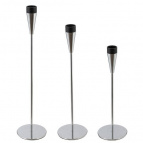 Набор из 3-х подсвечников, L30,5 W10,5 H4 см