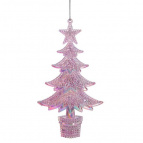 Изделие декоративное подвесное "Ёлка", L9 W2 H15,5 см