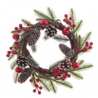 Изделие декоративное "Венок", L35 W10 H35 см