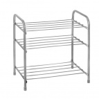 Этажерка для обуви 3-х  ярусная (серый)