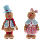 Игрушка набивная "Пряничный человечек", L21 W12 H42 см, 2в.