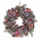 Изделие декоративное "Венок", L35 W8 H35 см