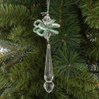 Украшение новогоднее "Подвеска", L4,5 W4,5 H16 см