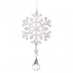 Украшение новогоднее "Снежинка", L10 W3 H20 см