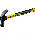 560 г, молоток-гвоздодёр столярный с фиберглассовой рукояткой (2026-560)