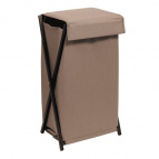 Корзина для белья "Элит" (песочный/черный) (1)