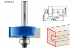 Фреза фальцевая, D= 38,1мм, рабочая длина-13мм, хв.-8мм, d-12,7мм, ЗУБР Профессионал