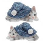 Фигурка декоративная "Котенок", L10 W6,5 H5,5 см, 2в.