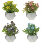 Цветочная композиция, L10 W10 H17 см