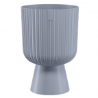 5125-040 Кашпо Keli Mika Petit d17,8 h26,5 3,7л платина (platinum)