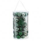 Набор из 56шт Украшение новогоднее "Шар", L21 W21 H37 см Полимерный материал