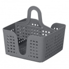 Органайзер с перегородкой переносной "Лофт" 150х150х160 (серый)