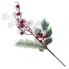 Изделие декоративное "Ветка", H60 см