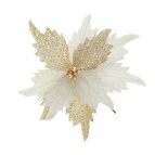 Цветок искусственный "Пуансеттия", L29 W29 H33,5 см