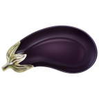 БЛЮДО СЕРВИРОВОЧНОЕ LEFARD "БАКЛАЖАН" 24Х12Х3,5 СМ