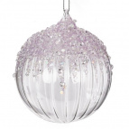 Украшение новогоднее "Шар", L8 W8 H10 см