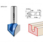 ЗУБР 25.4x25мм, угол 90°мм, фреза пазовая галтельная V-образная