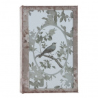 Ключница с зеркальным элементом, L17 W5 H26 см