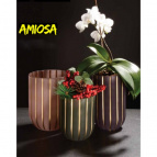 579125 Ваза стекло AMIOSA d12 h20 см бледно-розовый (ш/к 6680)