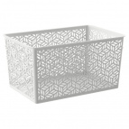 Корзинка универсальная "Linden" 6,7л, 290х190х150мм (светло-серый)