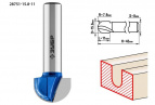 Фреза пазовая галтельная, D= 15,8мм, рабочая длина-11мм, радиус-7,9мм, хв.-8 мм, ЗУБР Профессионал