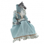 Игрушка набивная сидя "Лошадь" (жен), L20 W16 H42 см (полка 22 см.)