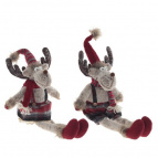 Игрушка набивная "Олень", L22 W15 H75 см (в полку L22 W15 H21 см), 2в.