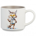 КРУЖКА LEFARD "CRAZY COFFEE" 500МЛ