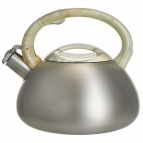 WEBBER BE-0598 Чайник из нерж.стали 3л,со свистком,сатин(12)