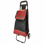 Тележка багажная DT-120 , борд с черным, МЕТАЛ колеса, 50кг