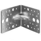 Уголок крепежный усиленный УКУ-2.5, 55х70х70 х 2.5мм, ЗУБР