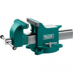 Стальные слесарные тиски KRAFTOOL STEEL, 150 мм 32701-150