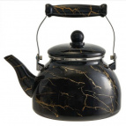 EM-1346 Чайник эмалированный с керамической ручкой 3,0л."Marble"(8)