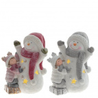 Фигурка декоративная "Девочка" (подсветка, 3хААА, не прилаг.), L30 W15 H40 см, 2в.