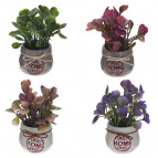 Цветочная композиция, L12 W12 H18 см