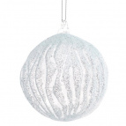 Украшение новогоднее "Шар", D 10 см, L10 W10 H11 см   Стеклянный