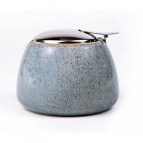 ФЕЛИЧИТА, сахарница 300мл, КРОШКА, реактив светло-серый, цветная упаковка