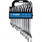 12 шт, 6 - 32 мм, набор рожковых гаечных ключей, Профессионал (27011-H12)