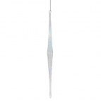 Украшение новогоднее "Сосулька", L2 W2 H24,5 см