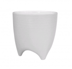 ДК16-10 Де Коста Белый пласт.горш. с вкладкой d16 h16см 2,5л