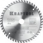 KRAFTOOL PRECISSION 185x20мм 48Т, диск пильный по дереву