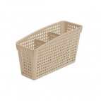 Органайзер "Лофт" с перегородками 245х95х140 мм (латте)