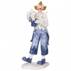 ФИГУРКА "КЛОУН" 10,5*7,5*23,5 СМ. КОЛЛЕКЦИЯ "БУФФОНАДА"