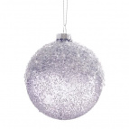 Украшение новогоднее "Шар", L8 W8 H9 см   Стеклянный