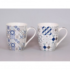 Кружка, 340 мл, ф. бочка, "Майолика"